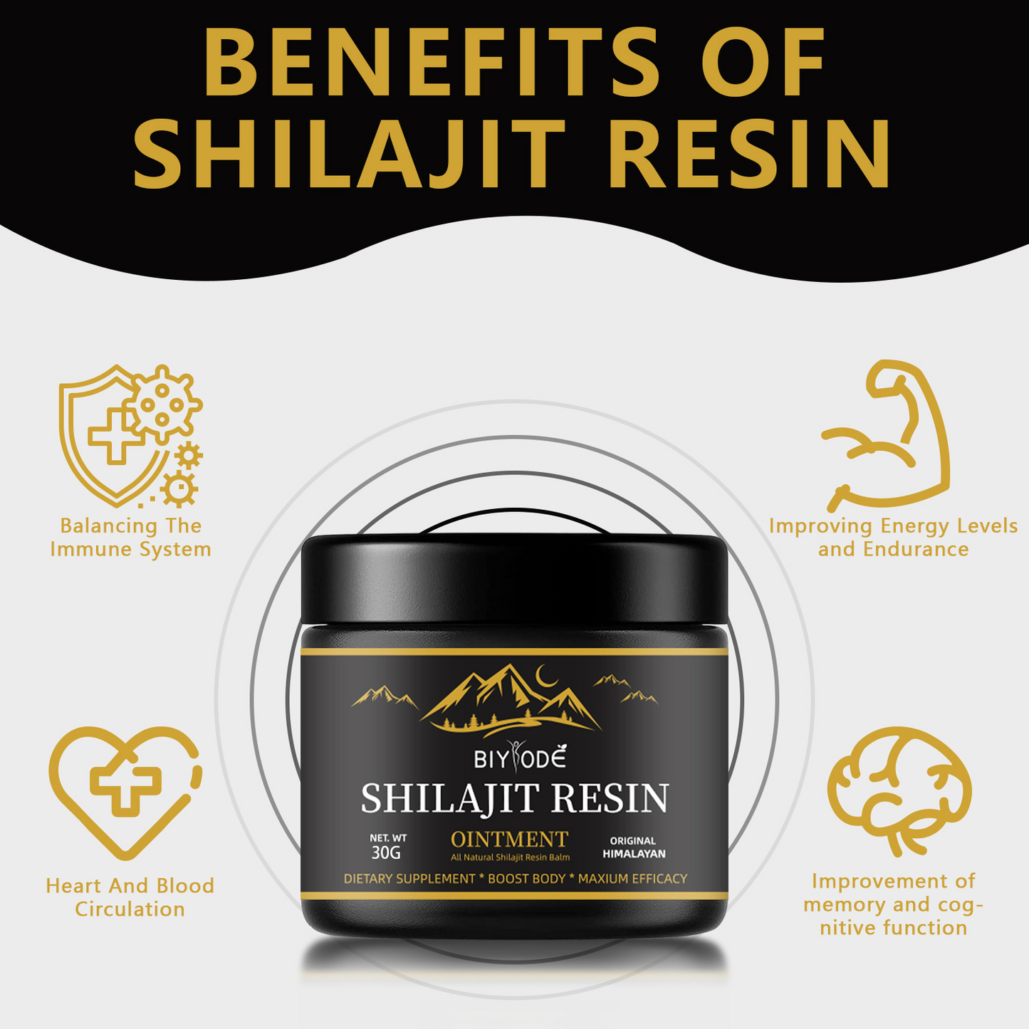 Natural Pure Shilajit Resin 30g